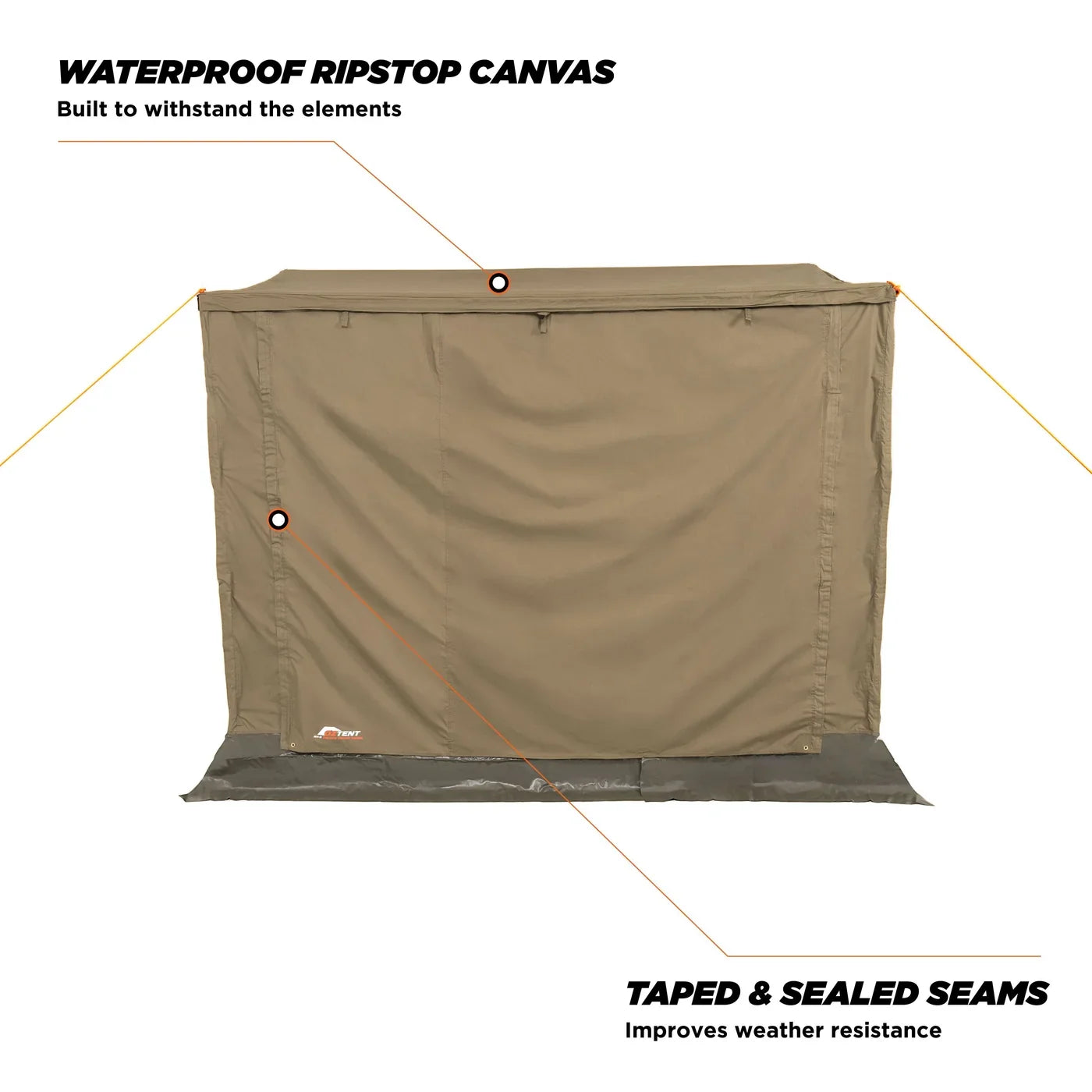 Oztent RV3 Plus Front Panel