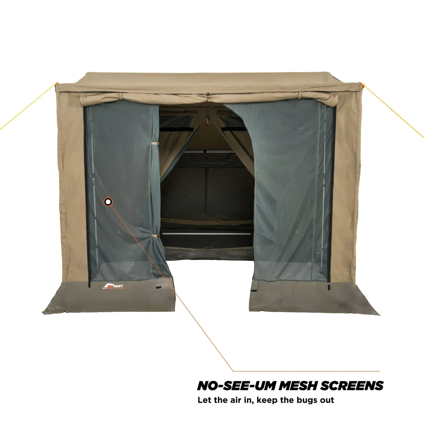 Oztent RV3 Plus Front Panel