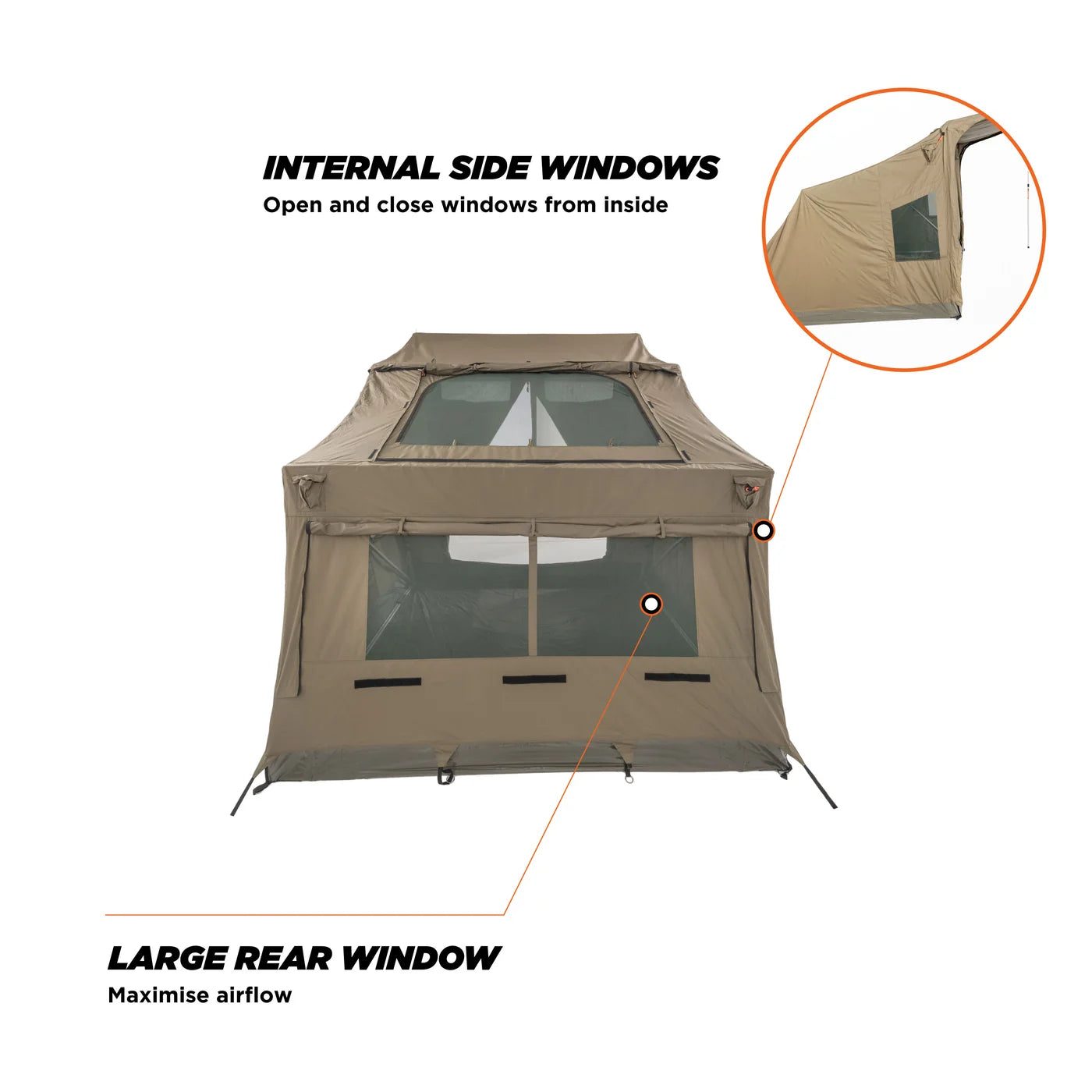 Oztent RV3 Plus 2.4 x 2.0