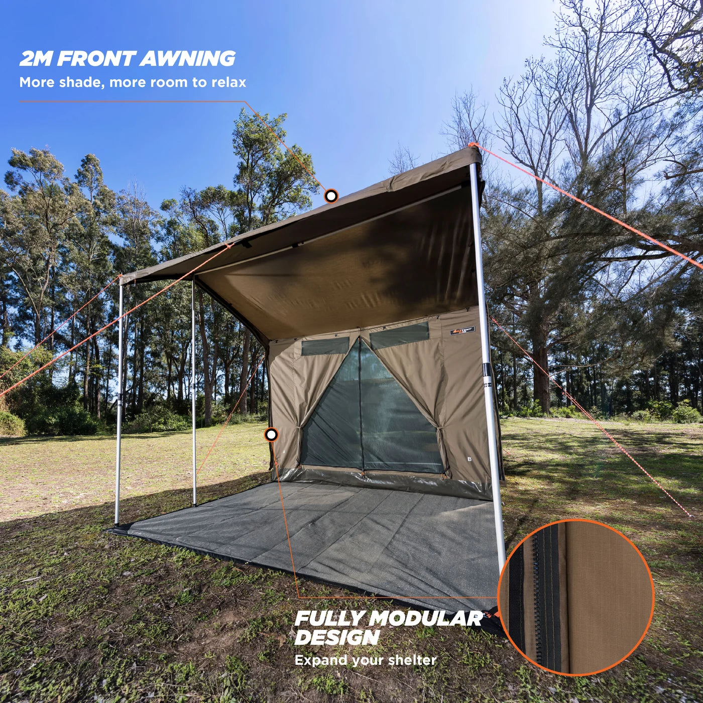 Oztent RV3 Plus 2.4 x 2.0