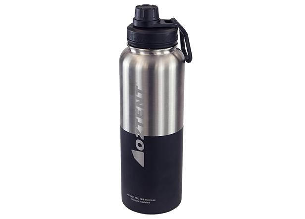 Oztent Alpine Stainless Vacuum Insulated Bottle Black 1180ml