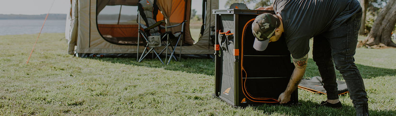 Oztent Folding Camper Cupboard