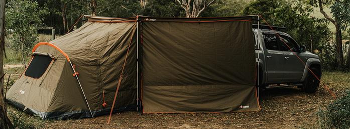 foxwing tent Oztent Foxwing Awning Extension Set of 2 – OztentNZ